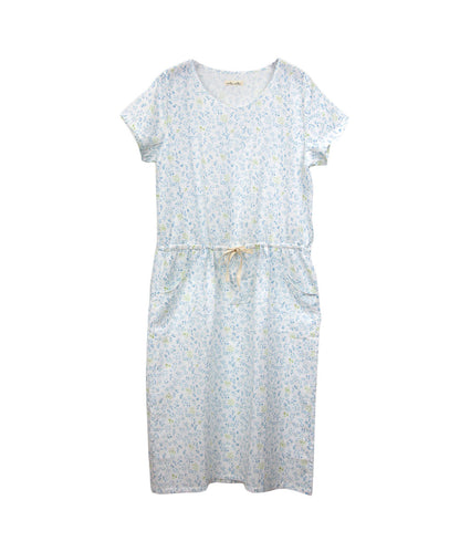 パジャマ レディース ネグリジェ ワンピース 半袖 夏 綿 夏用綿100% ダブルガーゼ コットン ワンピ  f00365