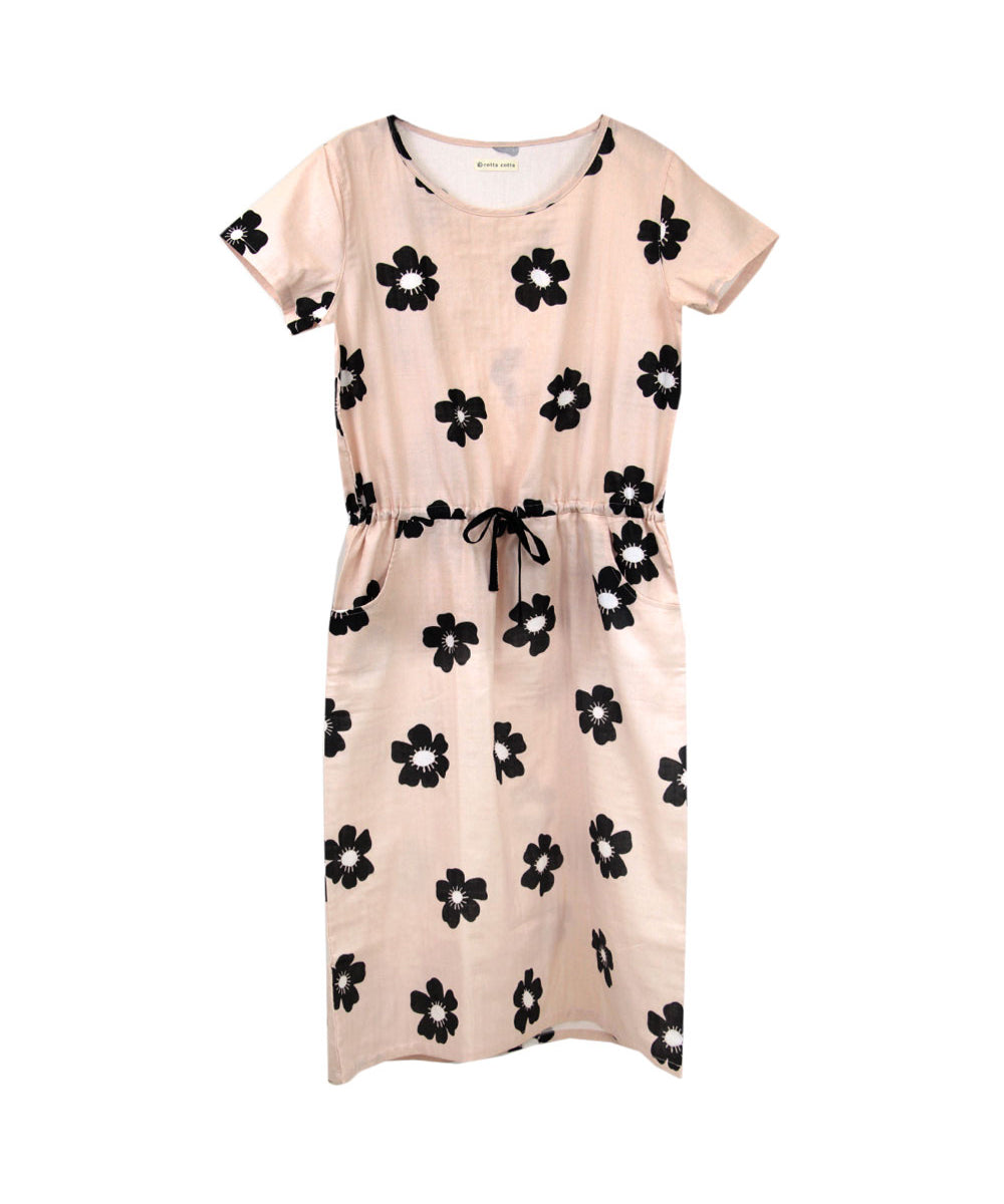 パジャマ レディース ネグリジェ ワンピース 半袖 夏 綿 夏用綿100% ダブルガーゼ コットン ワンピ  f00365