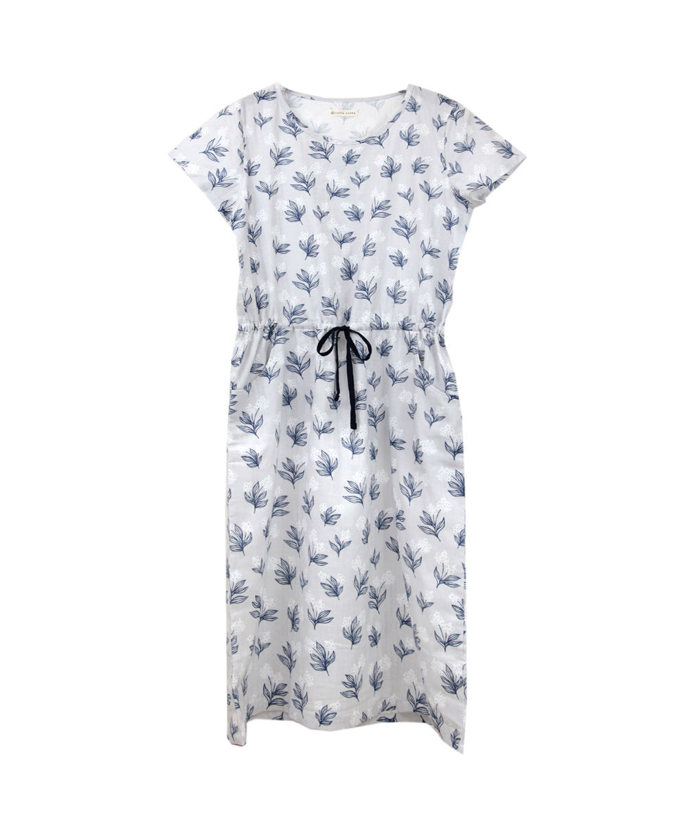 パジャマ レディース ネグリジェ ワンピース 半袖 夏 綿 夏用綿100% ダブルガーゼ コットン ワンピ  f00365