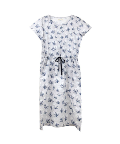 パジャマ レディース ネグリジェ ワンピース 半袖 夏 綿 夏用綿100% ダブルガーゼ コットン ワンピ  f00365